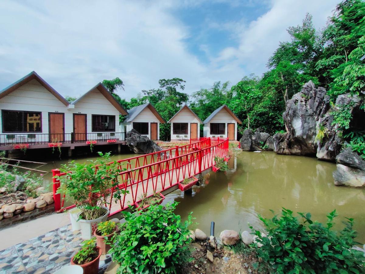 Wings Ha Giang Loop Bungalow Hotel Buitenkant foto